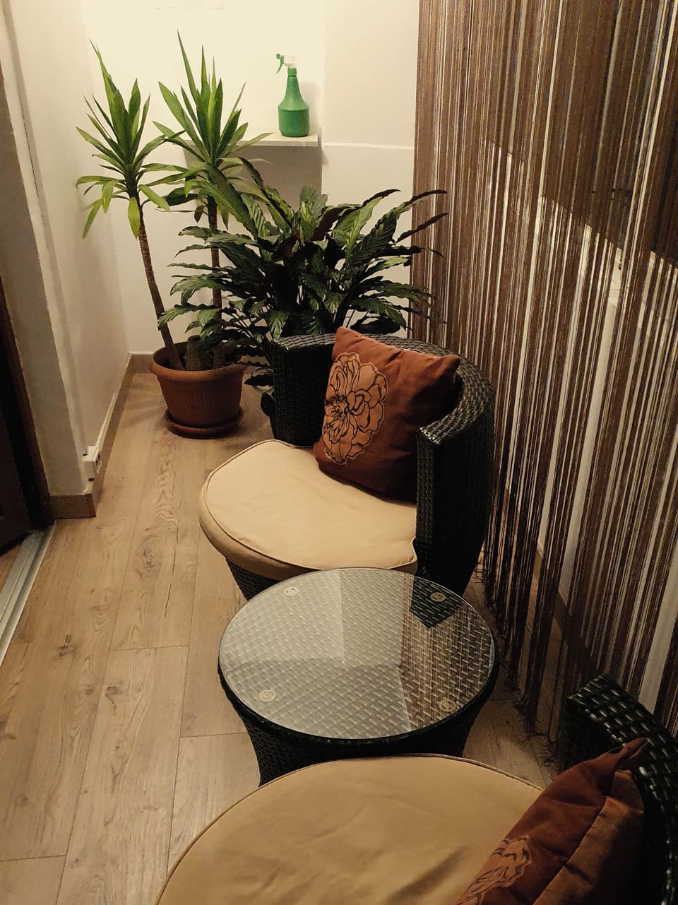 Apartment, 1 Bedroom, Smoking, Balcony | Living area