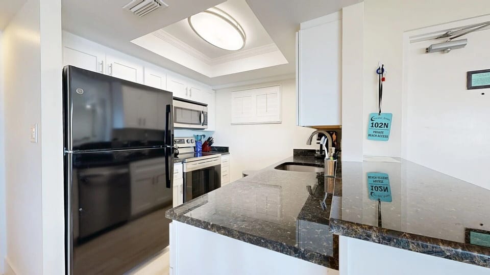 Kitchen Fully Stocked for all your cooking needs.