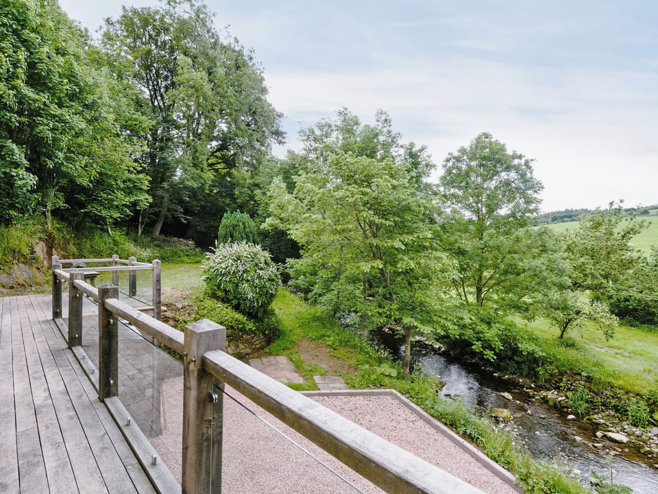 Beautiful views overlooking the river | The Old Mill, Great Strickland near Ullswater