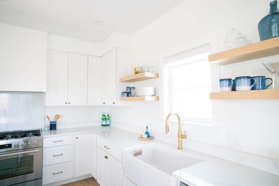 Stocked Kitchen, Custom Hood