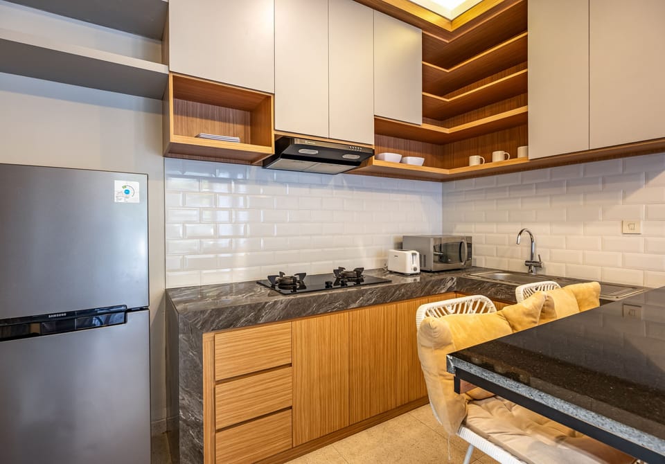 Villa, Pool View | Private kitchen | Fridge
