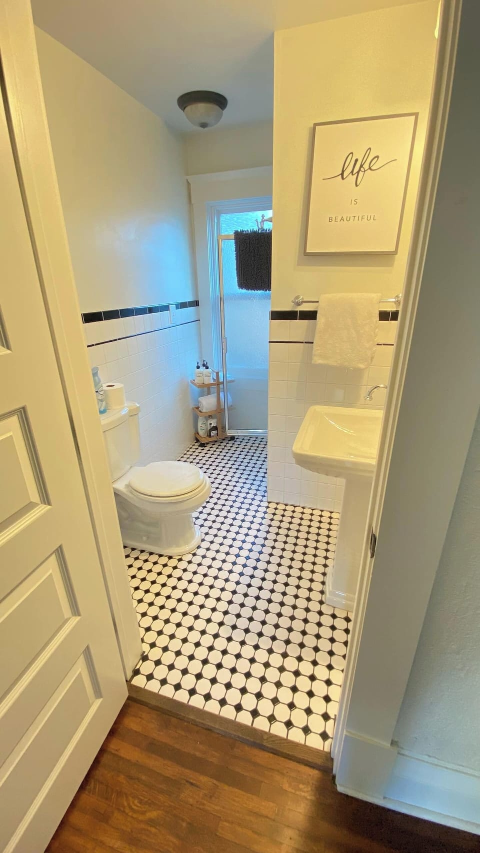 2021-2023. One bathroom w/ shower