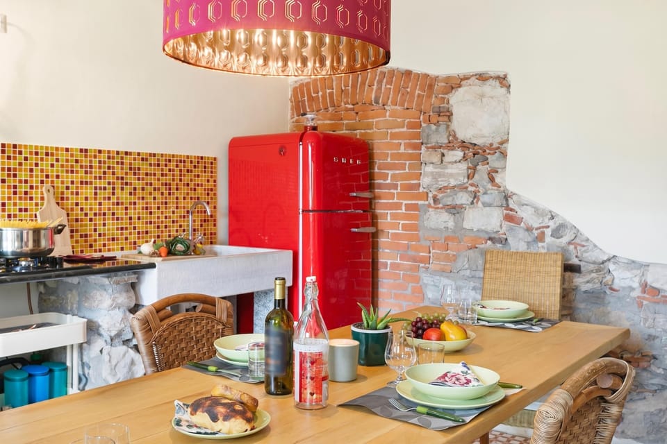 Honeymoon House, 1 Bedroom, Terrace (La Maison Du Lac - 50 meters from) | Dining