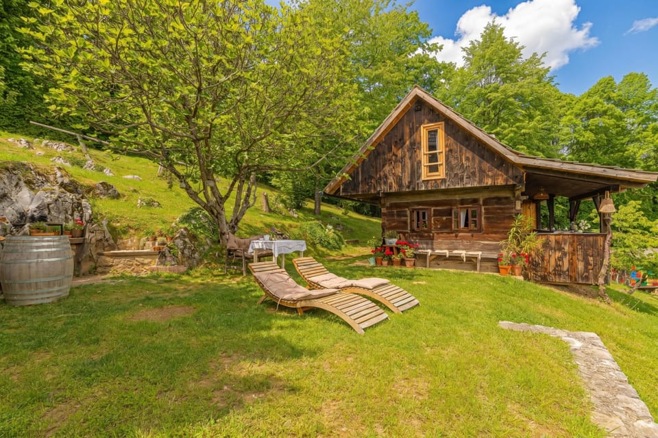Family Chalet, Multiple Bedrooms, Mountainside (Tiny House Bibi) | Property grounds
