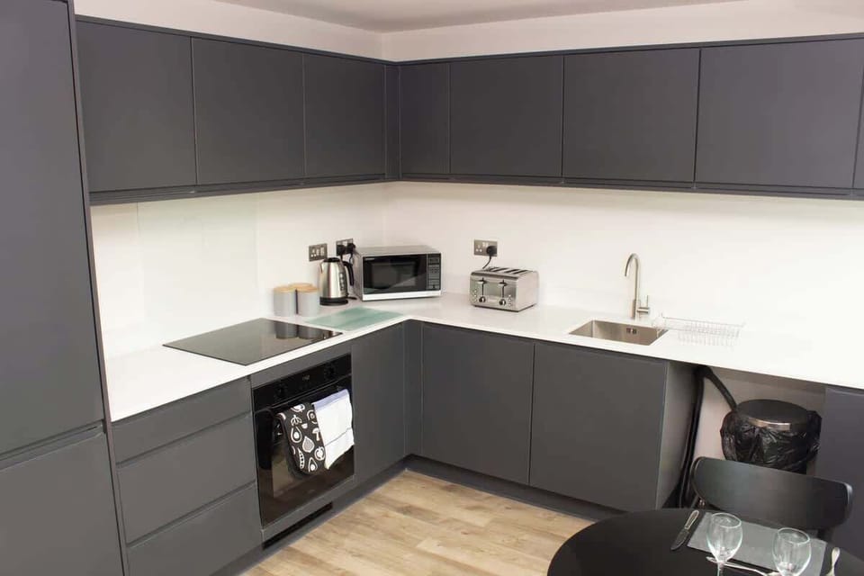 Kitchen equipment available for your private use on the duration of your whole stay.