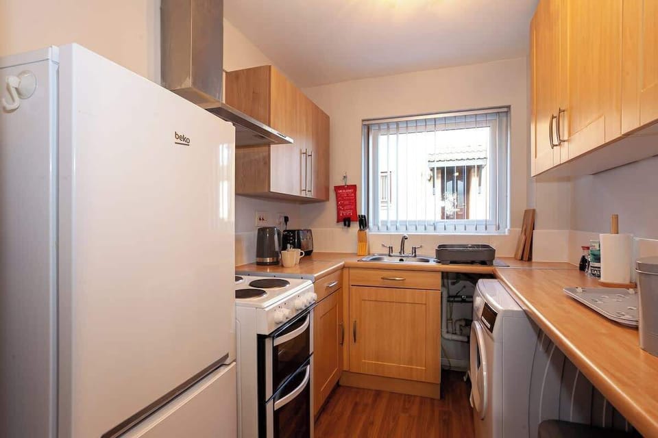 Enjoy cooking your meals in our well-equipped kitchen.
