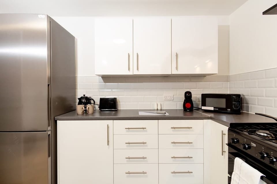 Enjoy cooking your meals in our well-equipped kitchen.