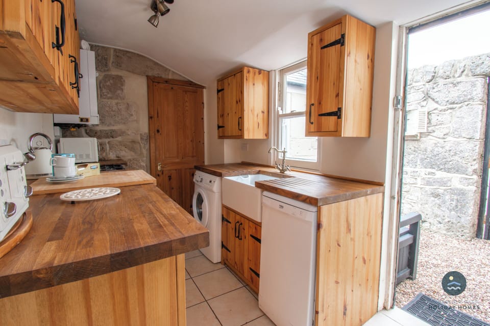 Cottage Galley Kitchen