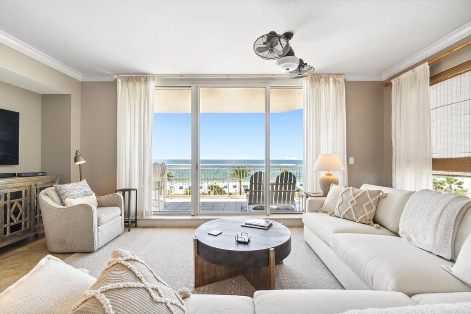 Condo, Multiple Beds (Indigo East 406) | Living area | TV