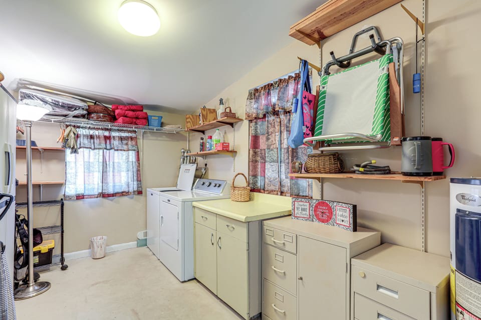 Laundry Area | Washer/Dryer | Laundry Detergent | Iron/Board