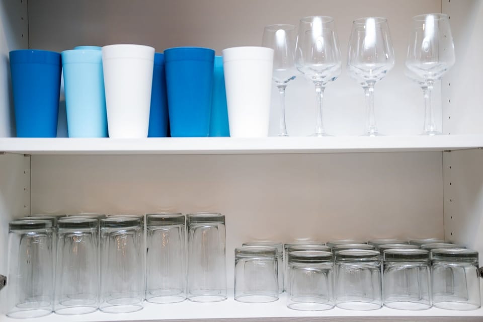 Fully stocked kitchen