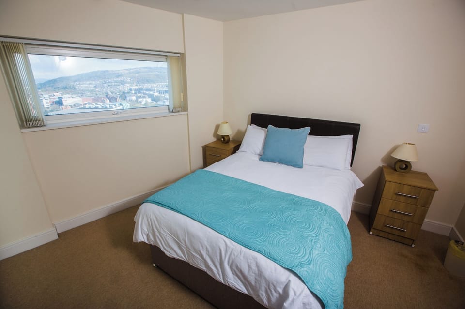 Panoramic View Apartment in Swansea