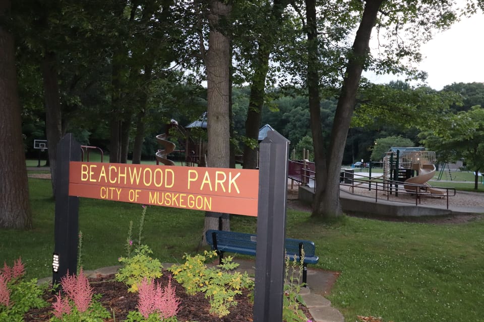 half block to swing sets, athletic stations, fire pit, soccer, and to the beach
