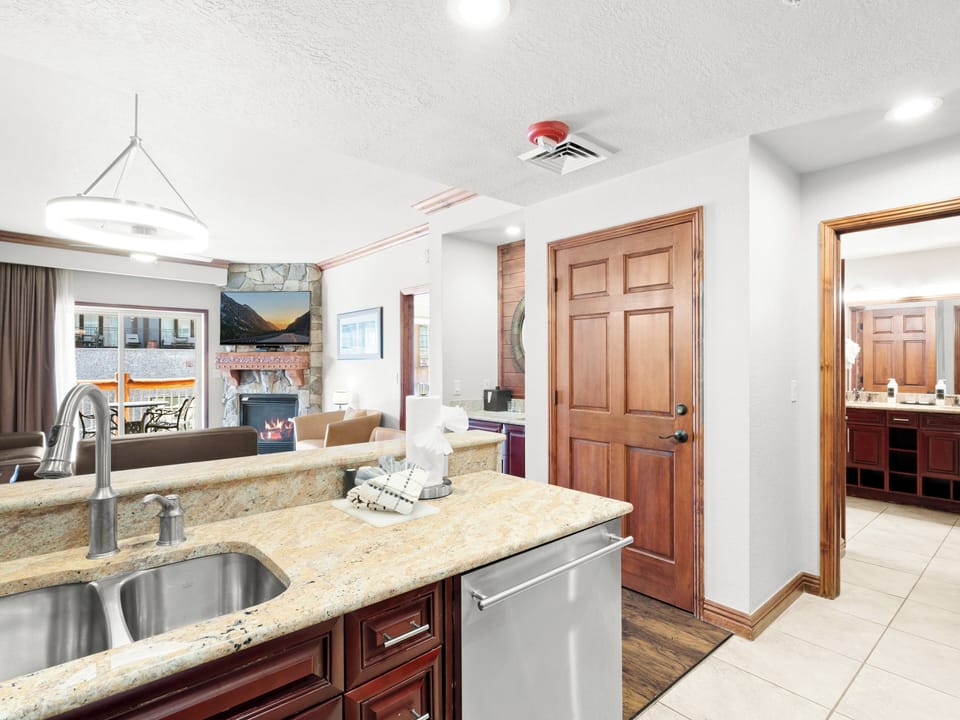 Kitchen / Living Room / Bathroom