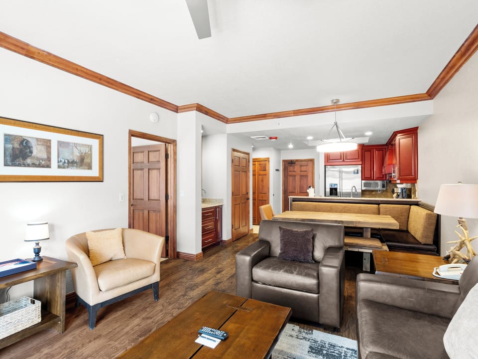 Living Area / Dining / Kitchen