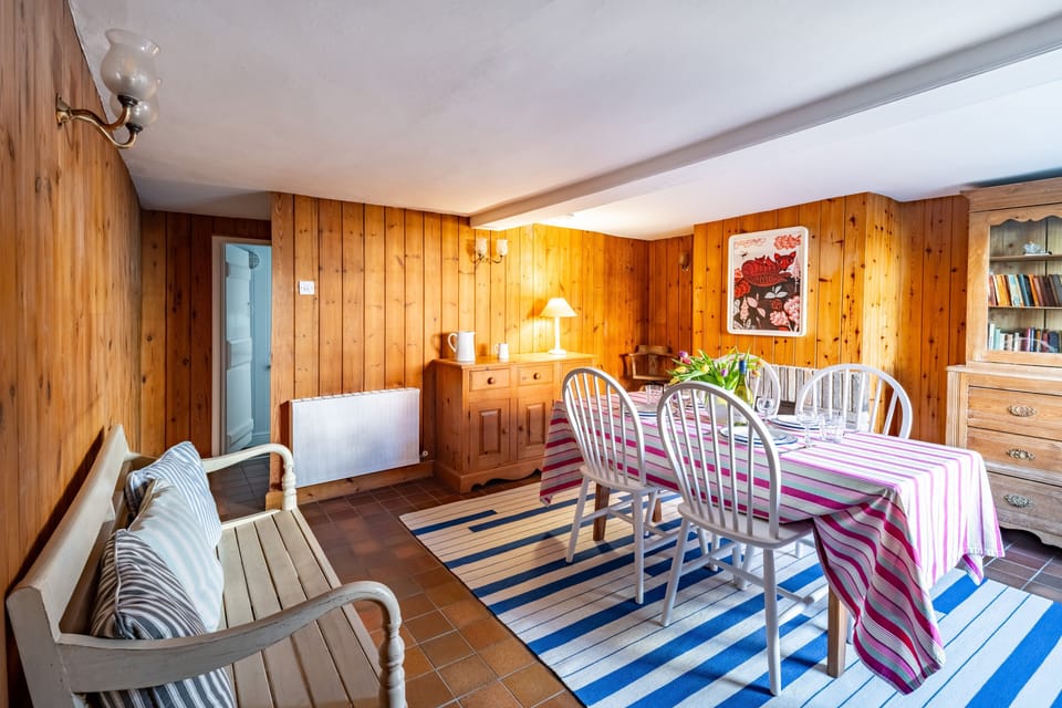 Ground floor: The dining room