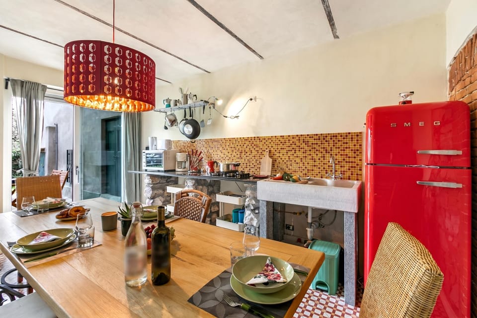 Kitchen and dining area