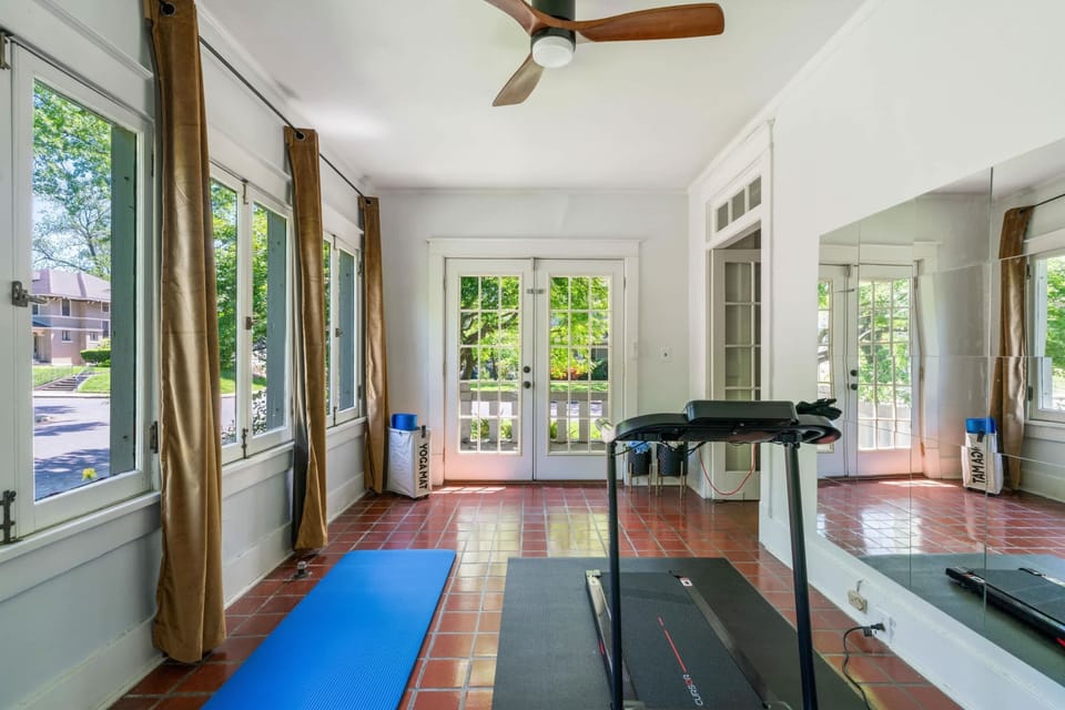 Burn calories, not excuses! From cardio to yoga poses, our gym lets you sneak in a workout before heading off for more adventure (or snacks—we don’t judge).