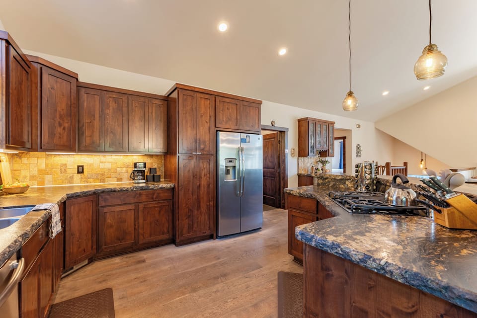 Spacious kitchen for all your culinary magic.