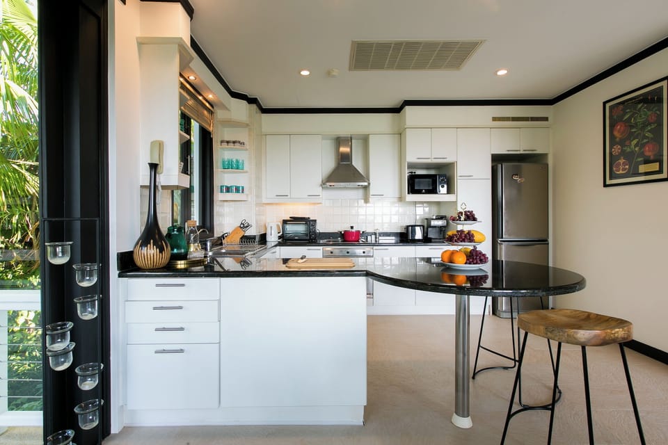 Villa, 2 Bedrooms, Sea View | Private kitchen | Eco-friendly cleaning products