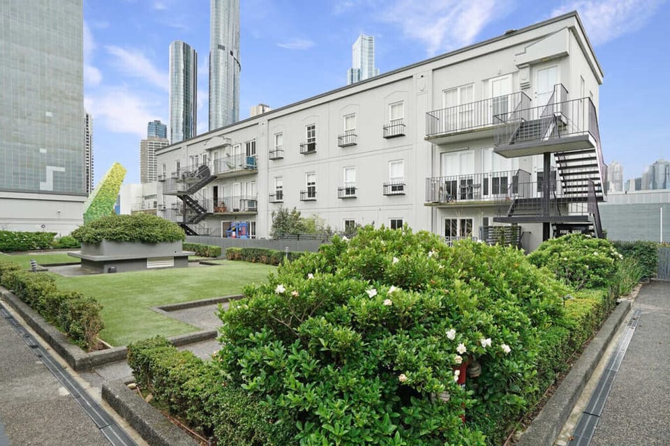 There is a free allocated car space available for one guest car. It is located under the building and off the street.