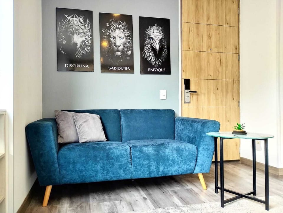 Premium Apartment | Living area | 45-inch Smart TV with digital channels, Netflix, first-run movies