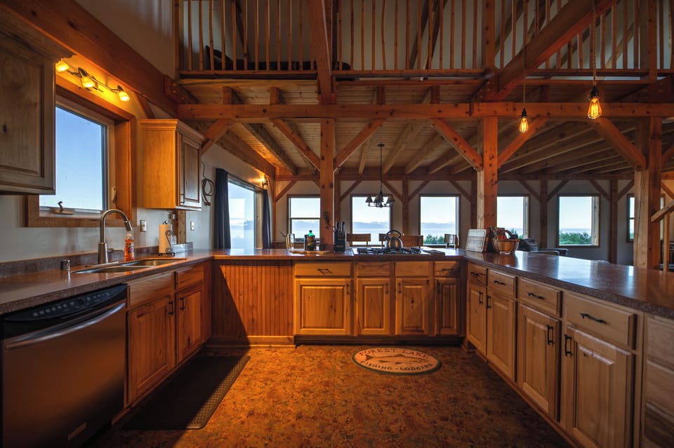 Main level full kitchen with everything you need to create memorable dinners.
