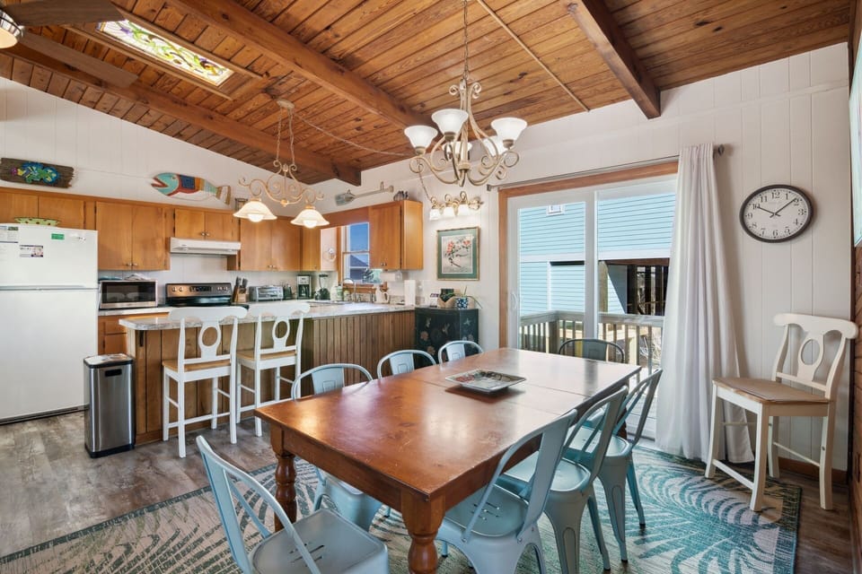 Eat together in the brightly lit Dining Area!