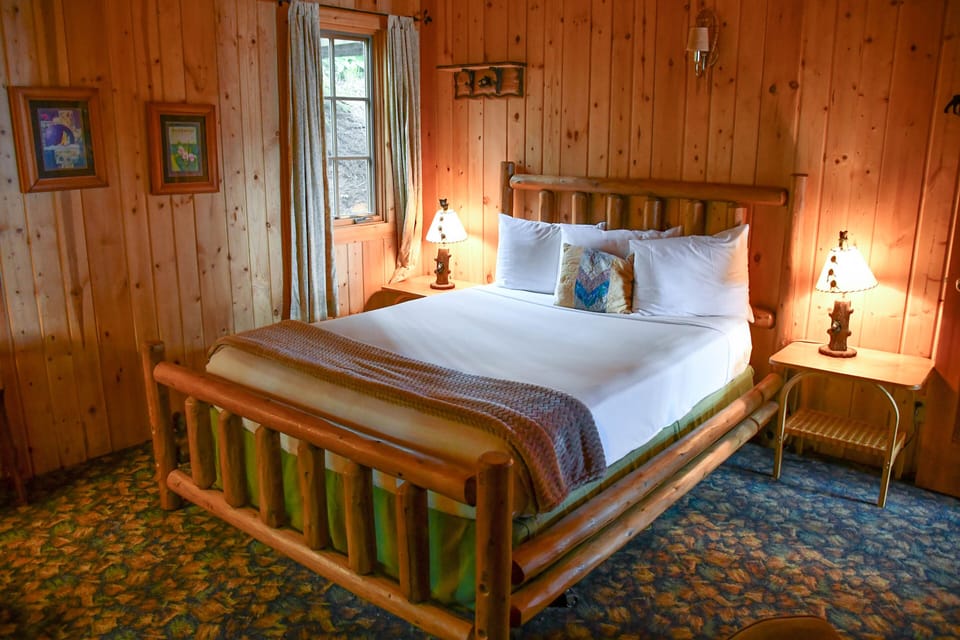 Family Cabin, 3 Bedrooms, 2 Bathrooms, Lake View (3 Bedroom Cabin Not Pet Friendly | Hypo-allergenic bedding available, down comforters, WiFi (free)
