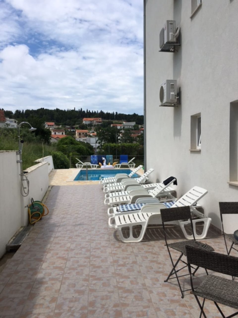 Apartment (Two Bedroom Apartment with Balcony) | Pool | Seasonal outdoor pool