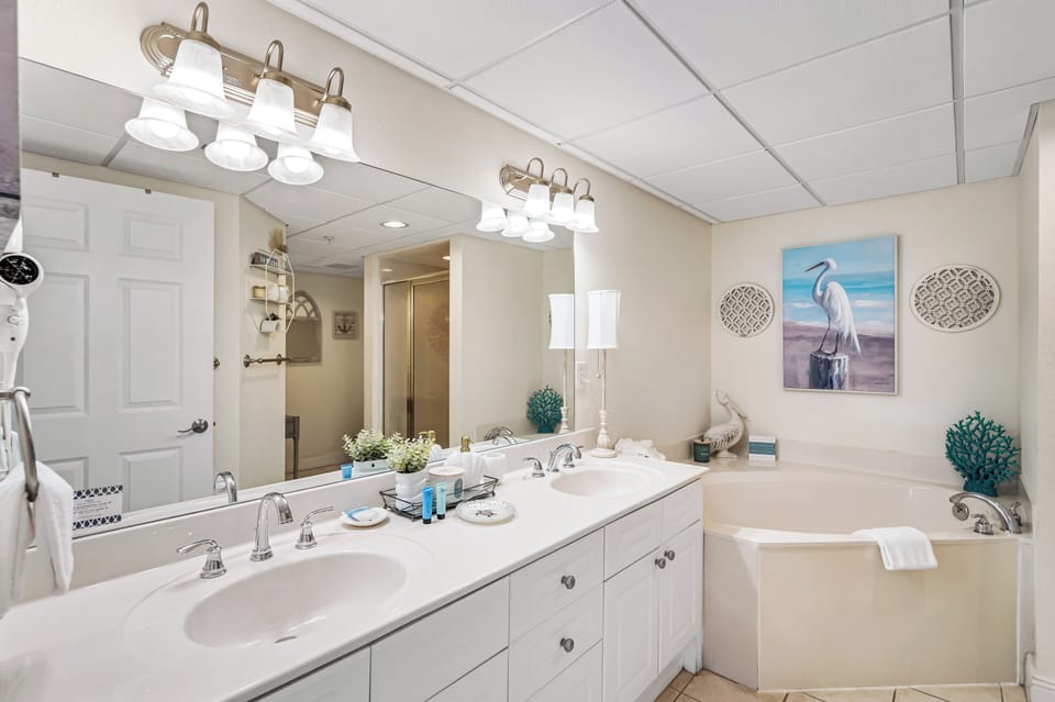 Master bathroom