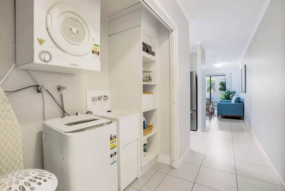 In-unit laundry offers a washing machine, dryer and other essentials for your convenience. 
