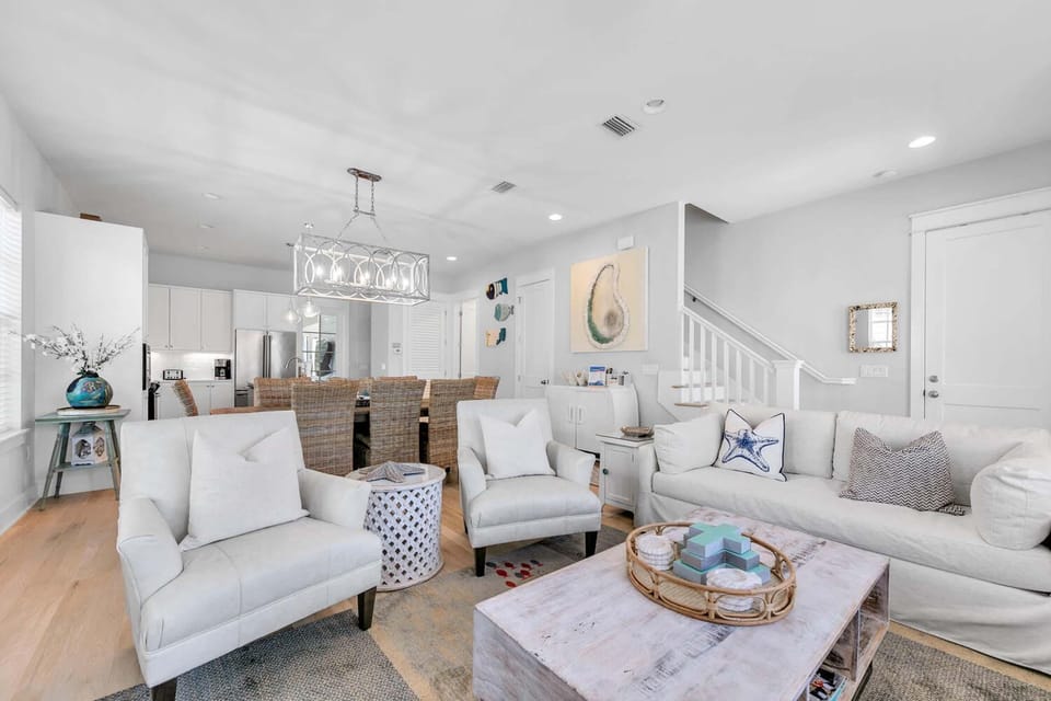 House, Multiple Beds (This is Living) | Living area | TV