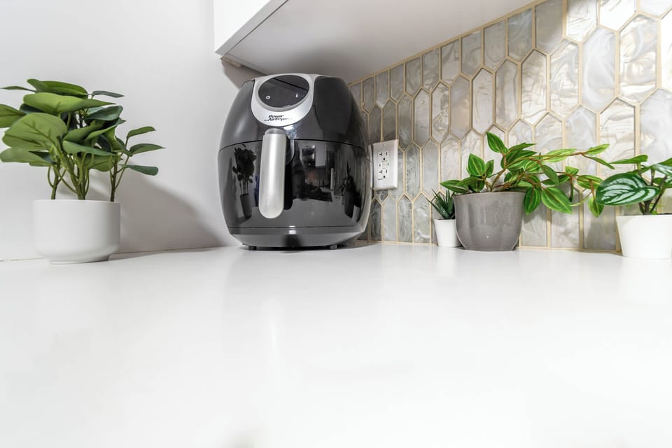 Air fryer for quick/small baking & cooking needs.