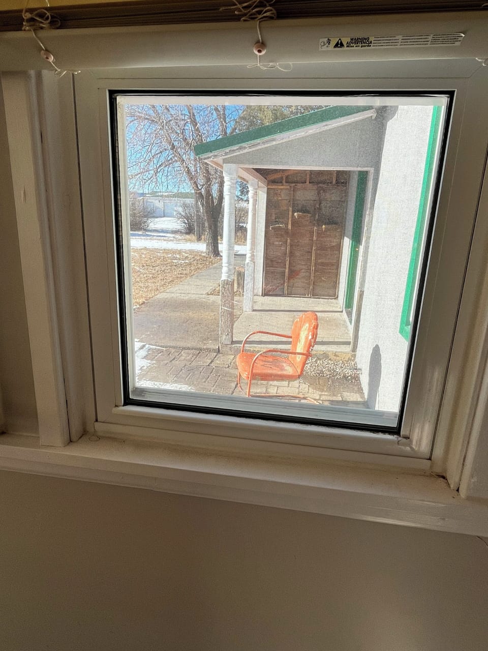 Outside seating