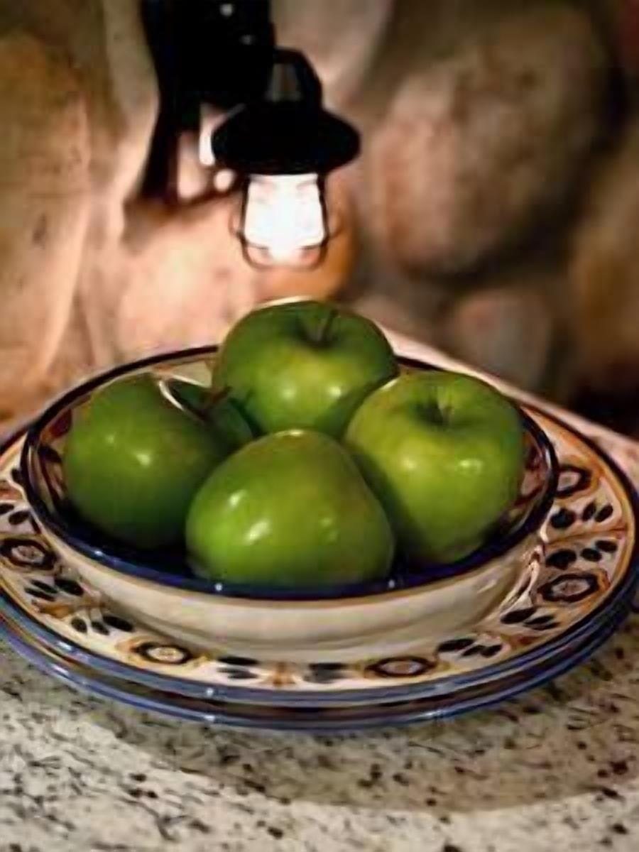 Kitchen stocked with Williams Sonoma made in Portugal dishes