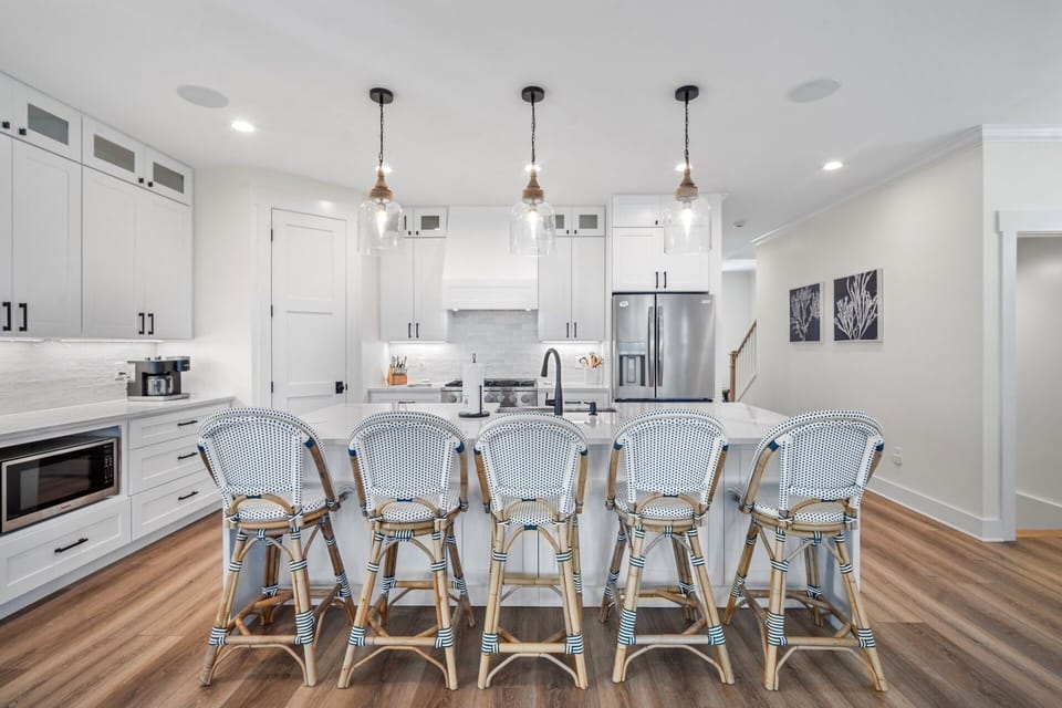 Chef's Kitchen with Bar Seating
