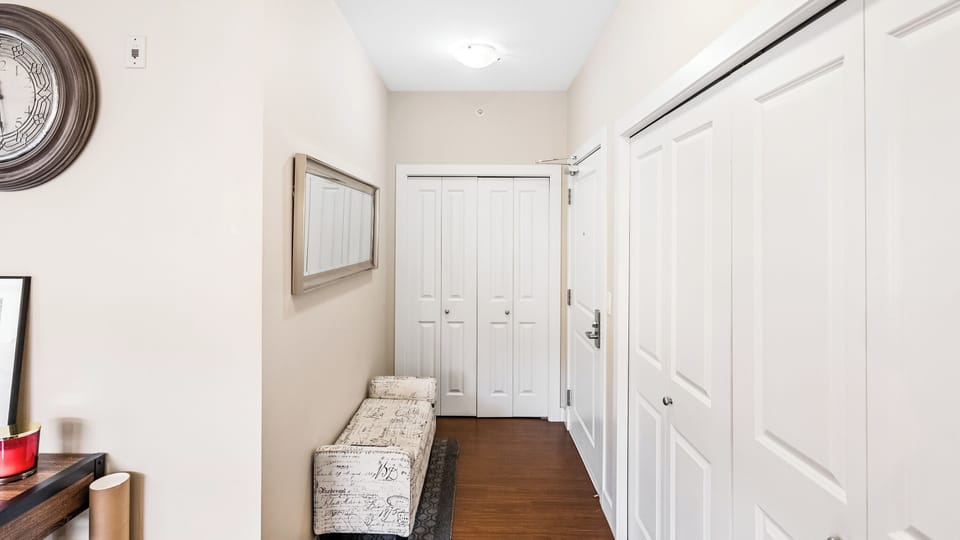Interior entrance