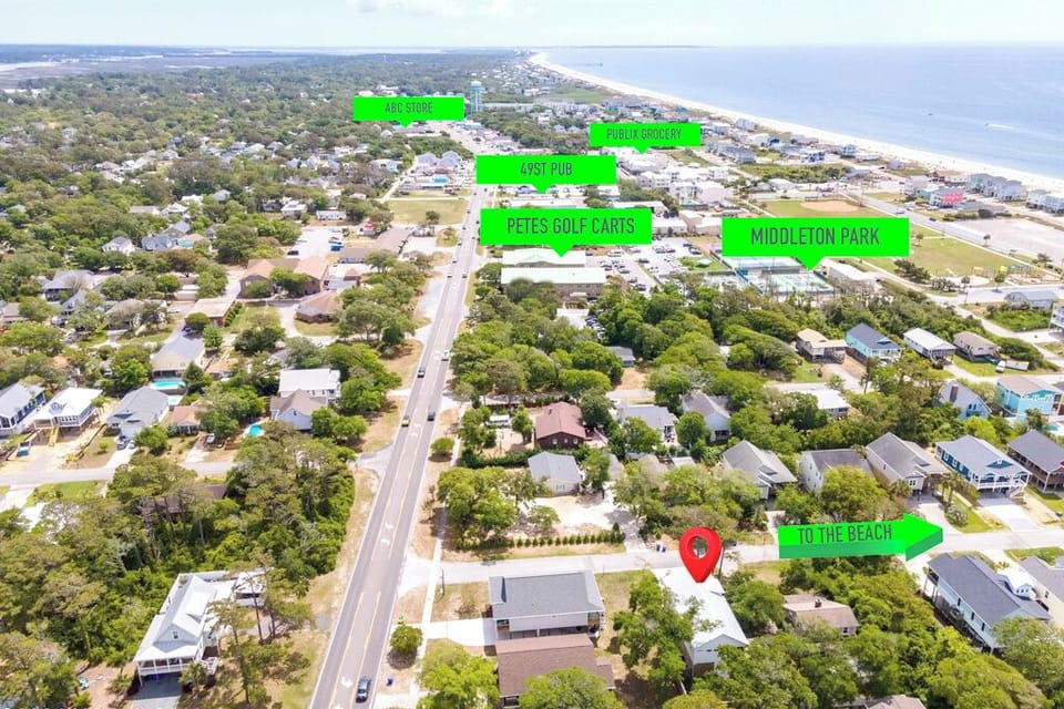 Walking distance to fun and conveniences