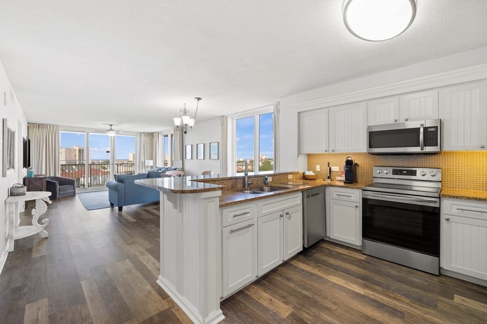 Indoors, Kitchen, Microwave, Oven, Sink