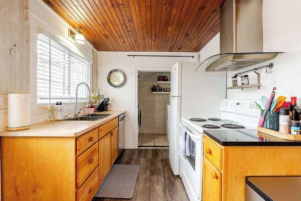 Well stocked kitchen