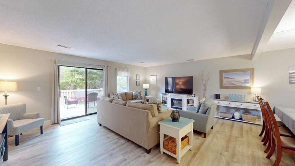 Open Concept with Access to Private Deck