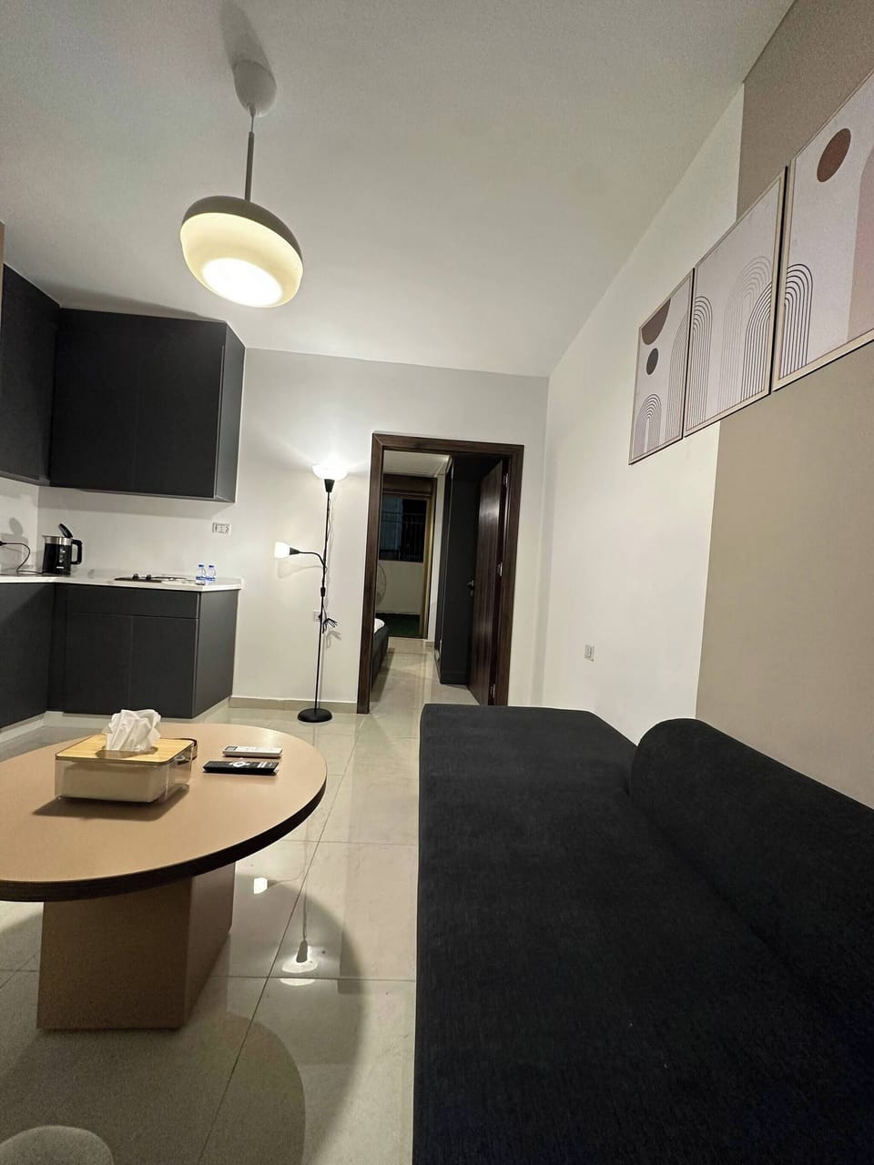 Apartment, 1 Bedroom, Accessible, Smoking | Living room