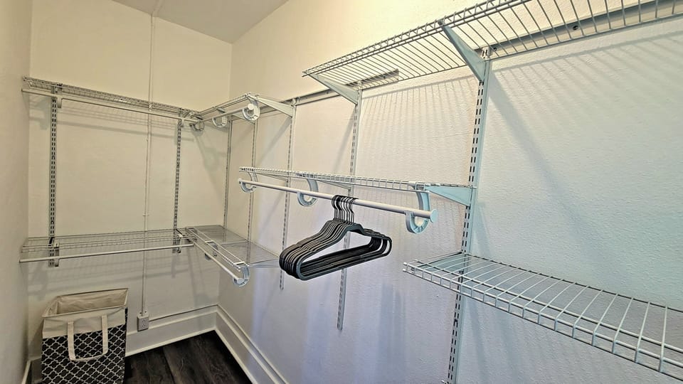 Bedroom 1 walk in closet