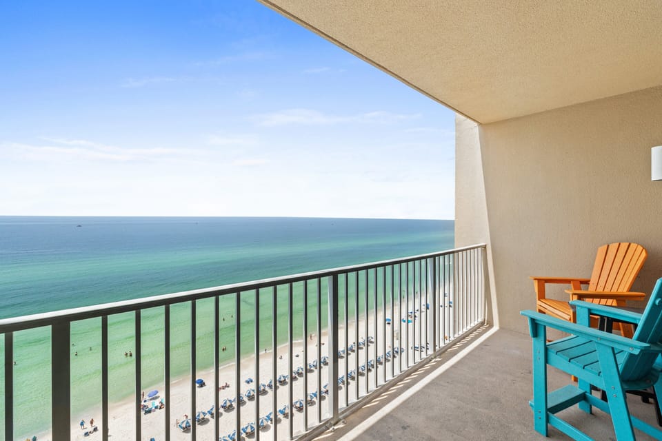 Furnished Gulf Front Balcony
