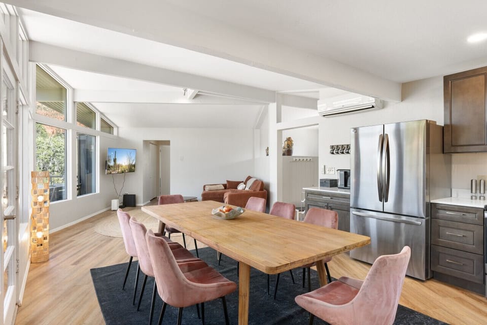 Gather, connect, and savor meaningful moments around the table in this welcoming dining space.