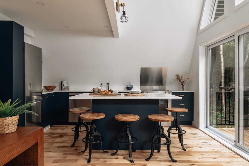 Bright, open kitchen perfect for gathering 