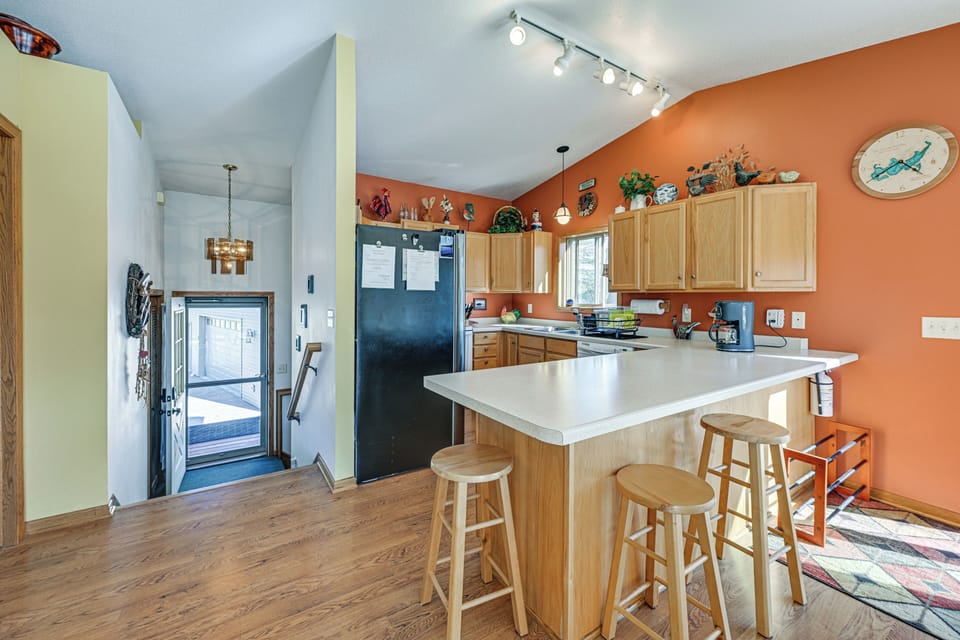 Kitchen | Upper Level | Drip Coffee Maker | Toaster | Cooking Basics