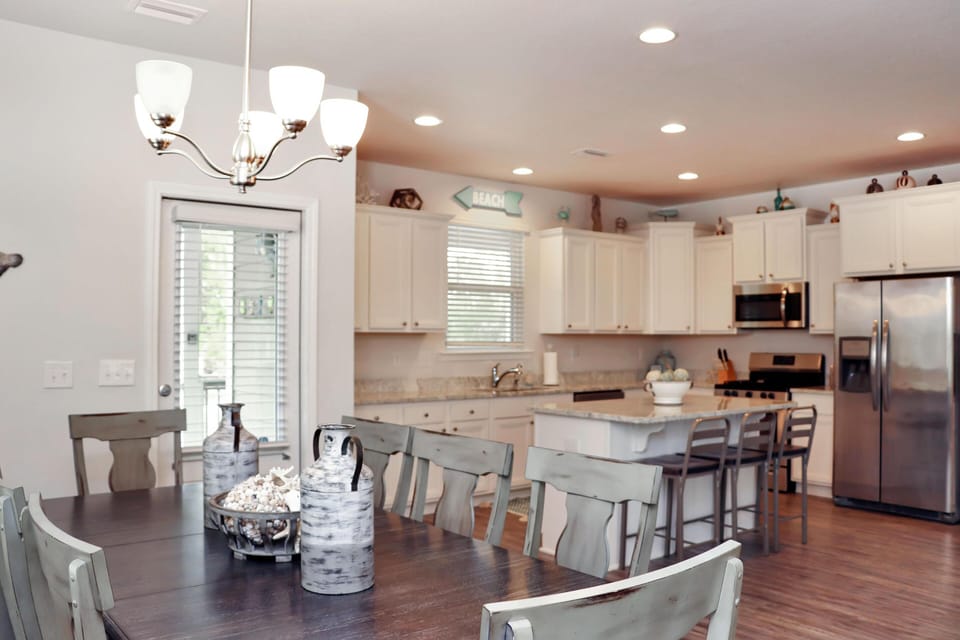 House, Multiple Beds (Saltwater Serenity) | Private kitchen | Oven, toaster