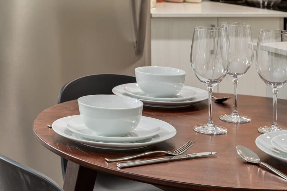 High end flatware for a restaurant quality dining experience 
